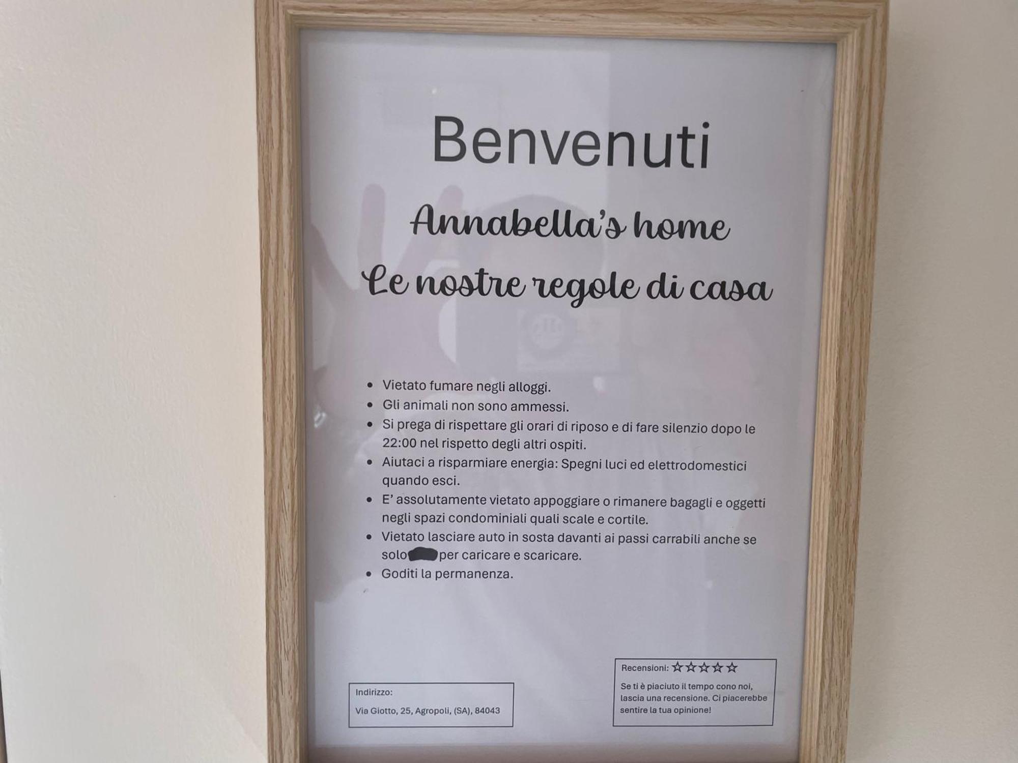 Annabella'S Home Agropoli Ngoại thất bức ảnh